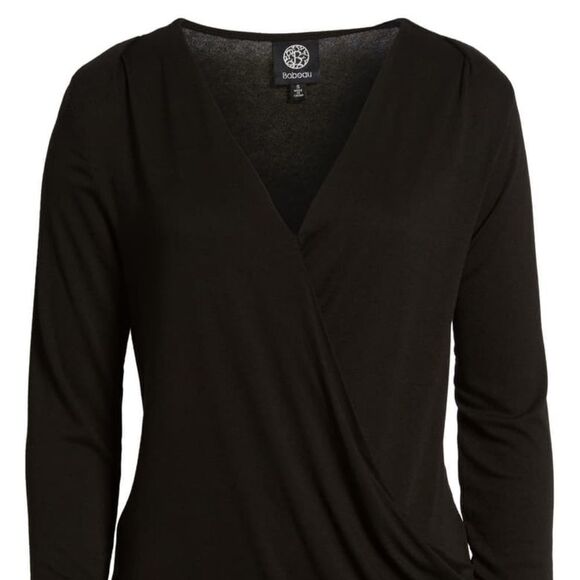 ⬇️⬇️⬇️Bobeau  Petite Faux Wrap Vneck Sweater - Picture 2 of 4